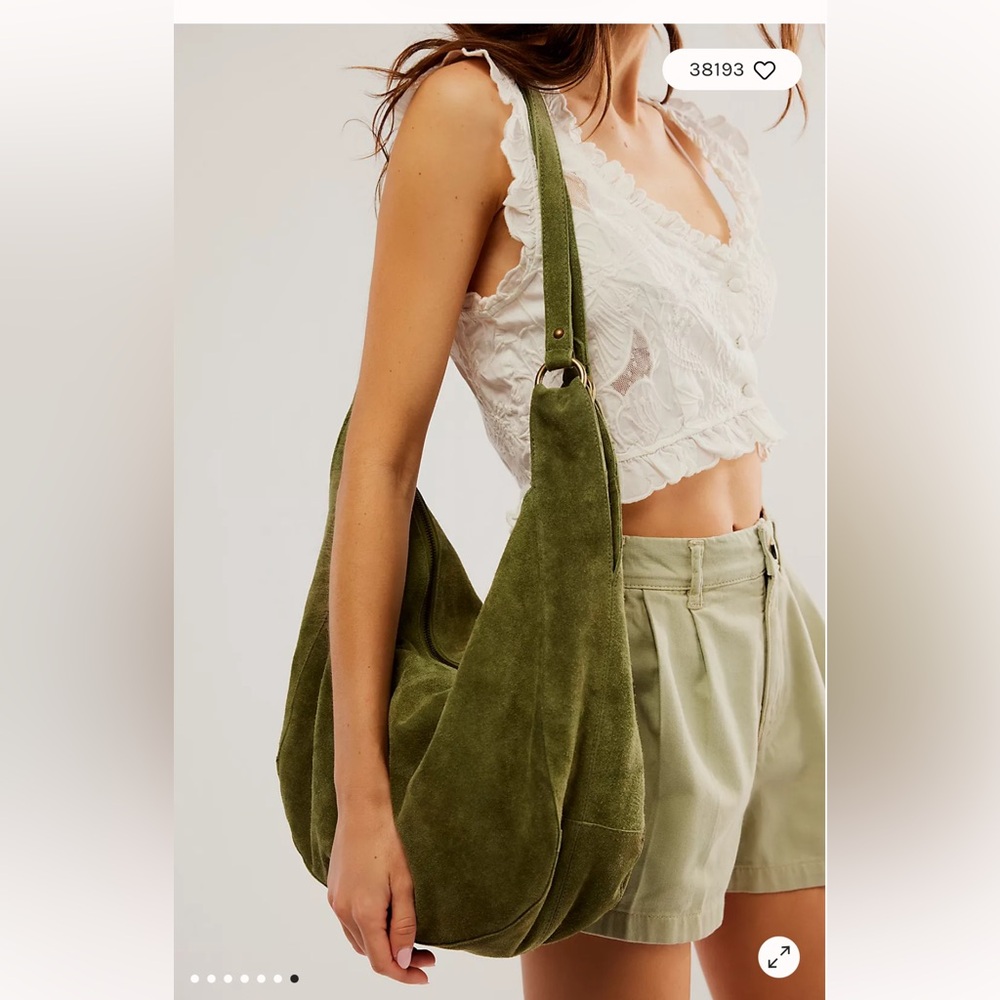 Free People Roma Suede Tote Bag - Picture 4 of 7